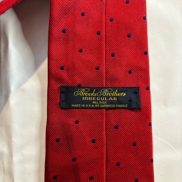 Brooks Brothers Men’s Business/ Casual Silk Neck Tie - Picture 4 of 7